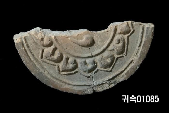梵字文圓瓦當 이미지