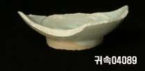 朝鮮 純白磁 鉢 底部片 이미지