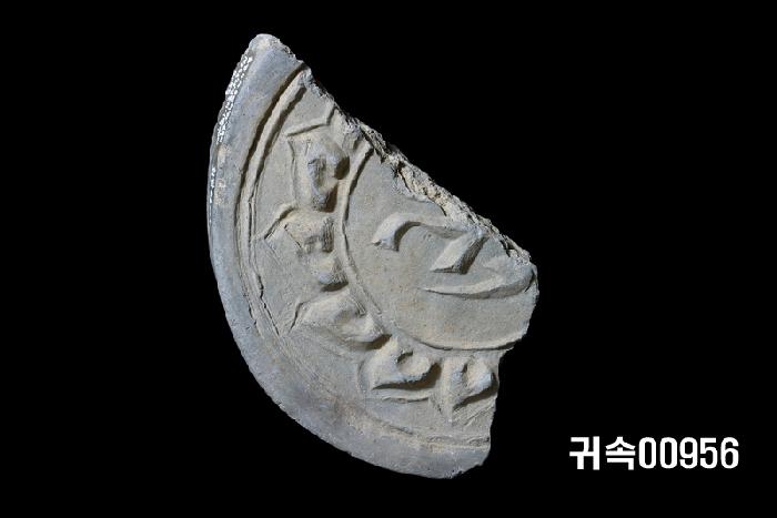 梵字文圓瓦當 이미지