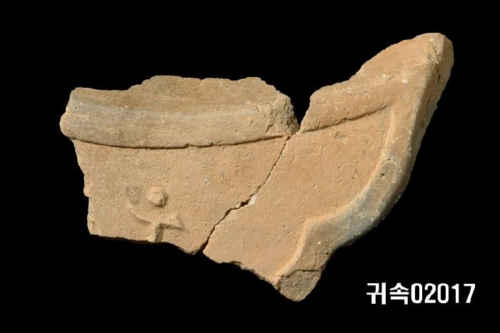 梵字文平瓦當 이미지