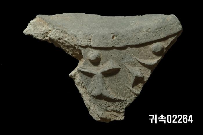 梵字文平瓦當 이미지