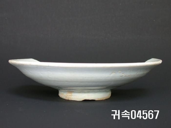 朝鮮 純白磁 楪匙 이미지