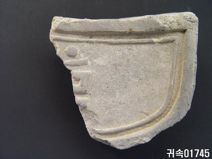 梵字文平瓦當 이미지