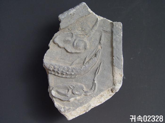 龍文平瓦當 이미지