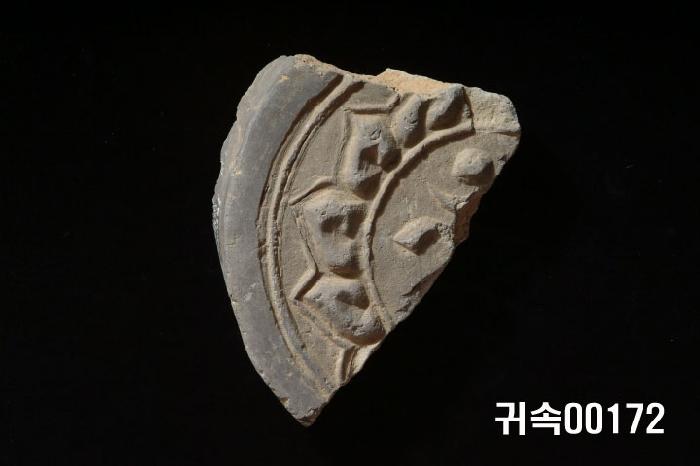 梵字文圓瓦當 이미지