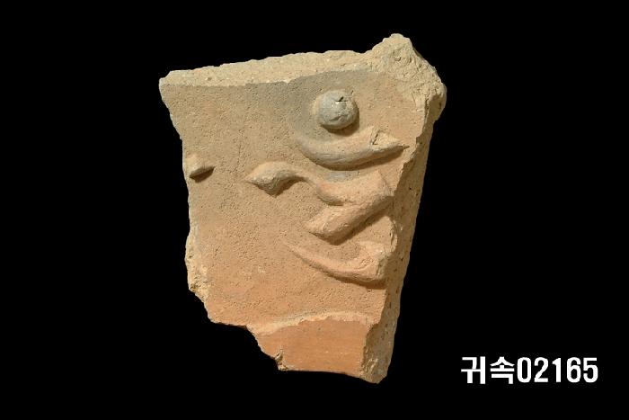 梵字文平瓦當 이미지