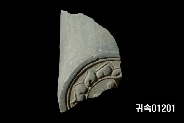 梵字文圓瓦當 이미지