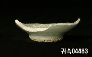 朝鮮 純白磁 鉢 底部片 이미지