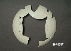 朝鮮 純白磁 楪匙 片  이미지