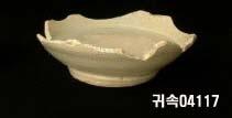 朝鮮 純白磁 鉢 底部片 이미지