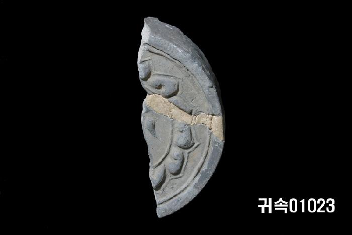梵字文圓瓦當 이미지
