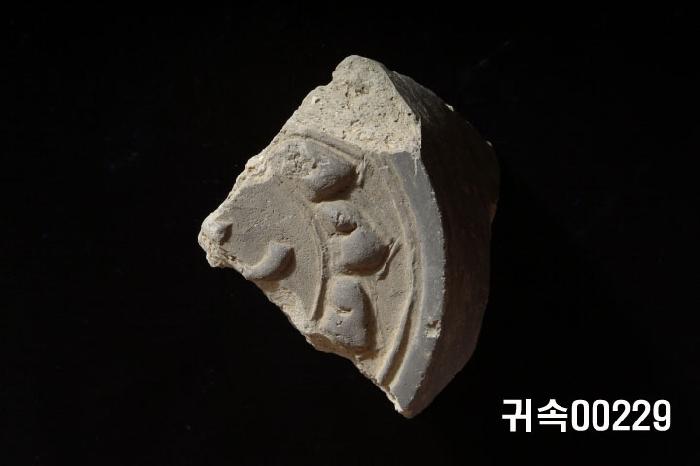 梵字文圓瓦當 이미지