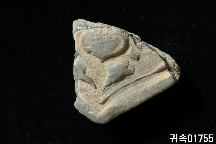 梵字文平瓦當 이미지