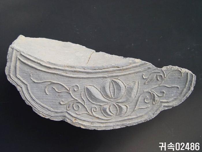 花文平瓦當 이미지
