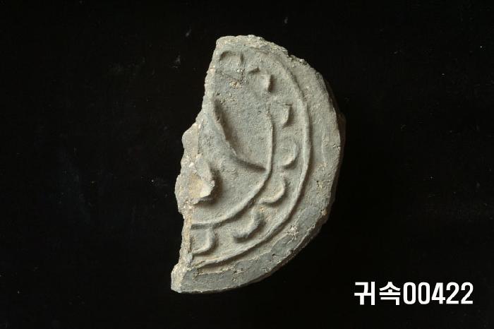 梵字文圓瓦當 이미지