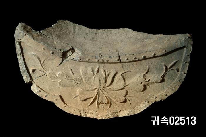 花文平瓦當 이미지