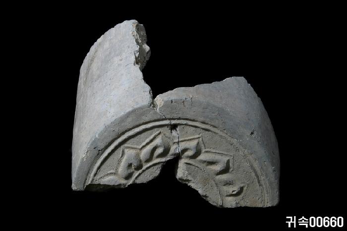 梵字文圓瓦當 이미지