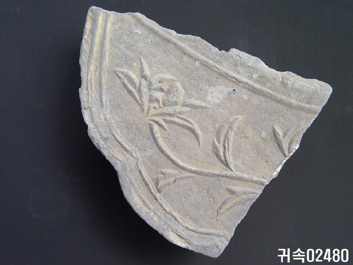 花文平瓦當 이미지