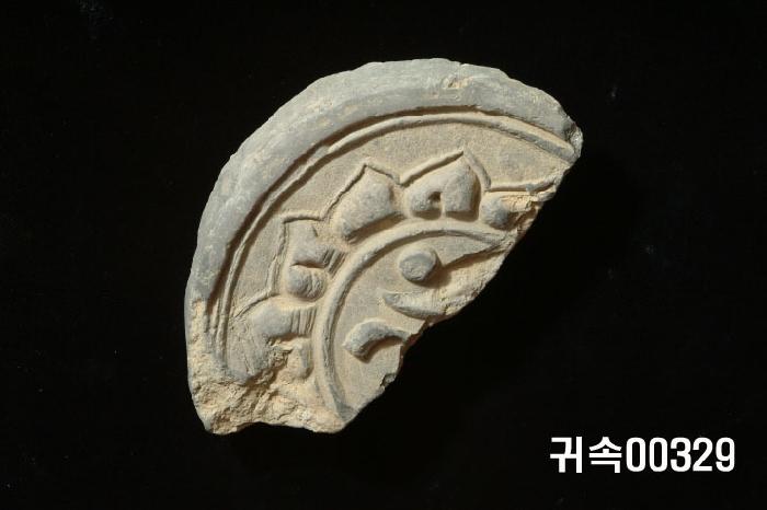 梵字文圓瓦當 이미지