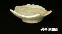朝鮮 純白磁 鉢 底部片 이미지
