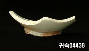 朝鮮 純白磁 鉢 底部片 이미지