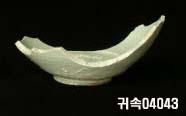朝鮮 純白磁 鉢 底部片 이미지