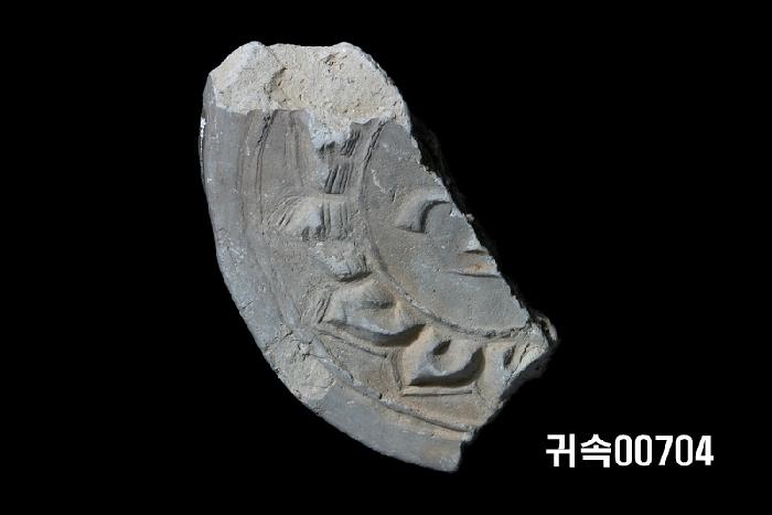 梵字文圓瓦當 이미지