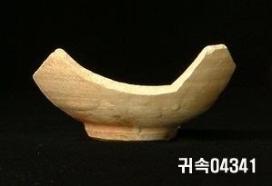 朝鮮 純白磁 鉢 底部片 이미지