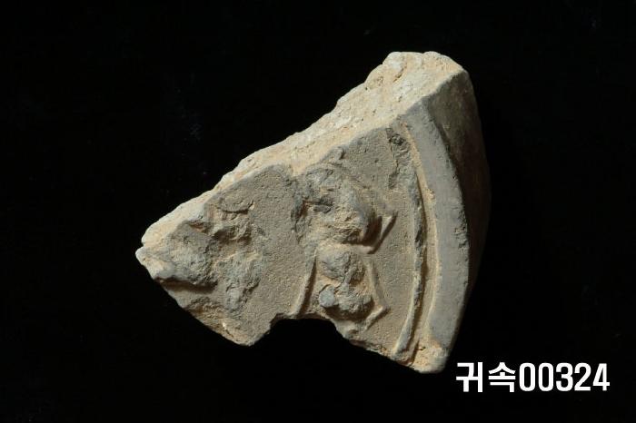 梵字文圓瓦當 이미지