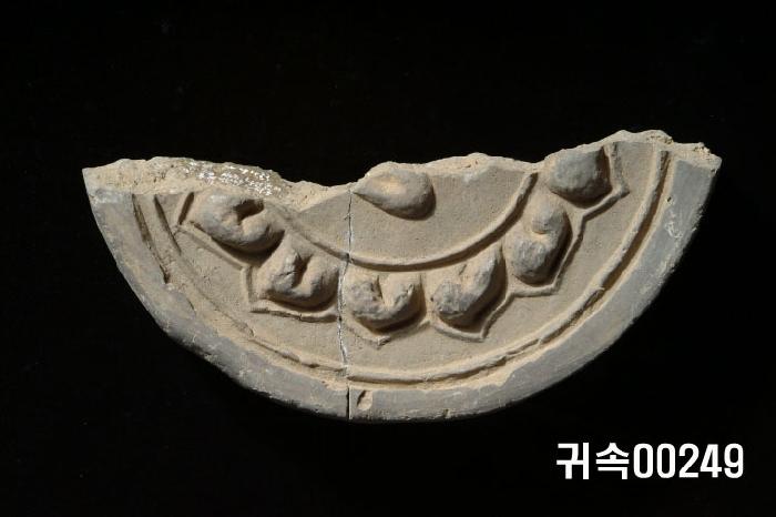 梵字文圓瓦當 이미지