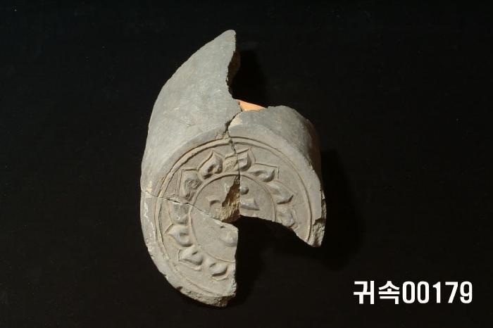梵字文圓瓦當 이미지