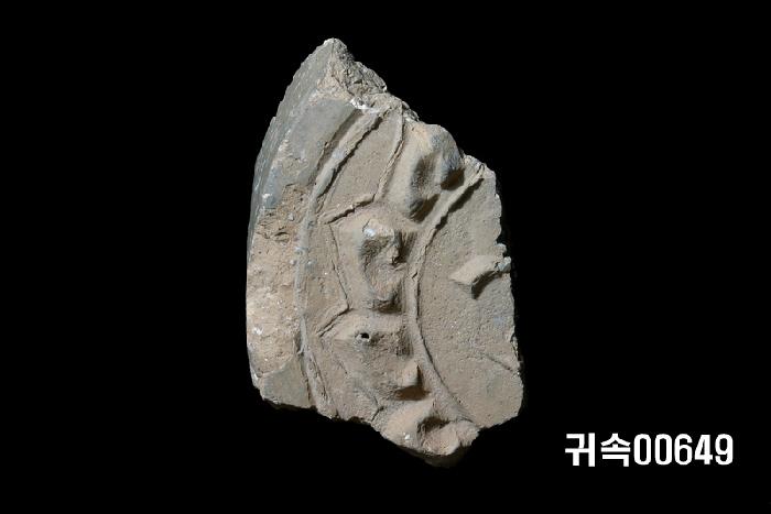 梵字文圓瓦當 이미지