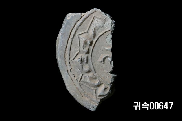 梵字文圓瓦當 이미지