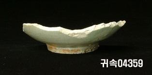 朝鮮 純白磁 鉢 底部片 이미지