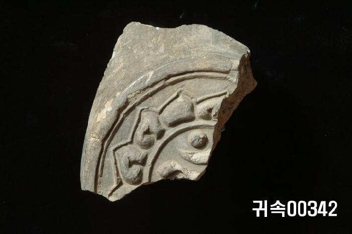 梵字文圓瓦當 이미지