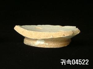 朝鮮 純白磁 鉢 底部片 이미지
