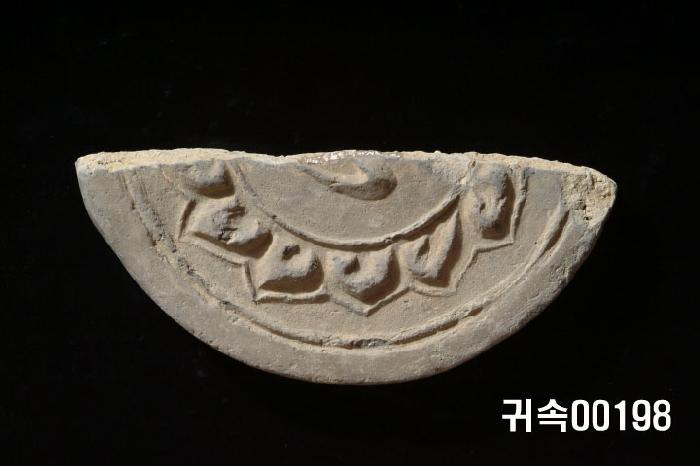梵字文圓瓦當 이미지