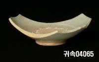 朝鮮 純白磁 鉢 底部片 이미지