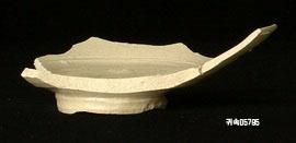 朝鮮 純白磁 楪匙片 이미지
