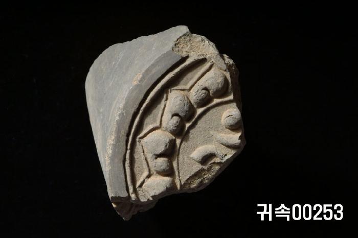 梵字文圓瓦當 이미지