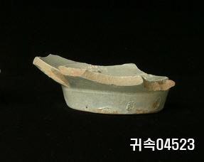 朝鮮 純白磁 鉢 底部片 이미지