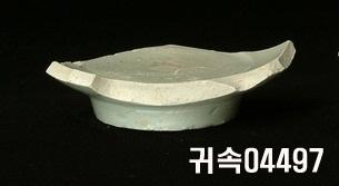 朝鮮 純白磁 鉢 底部片 이미지