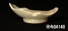 朝鮮 純白磁 鉢 底部片 이미지