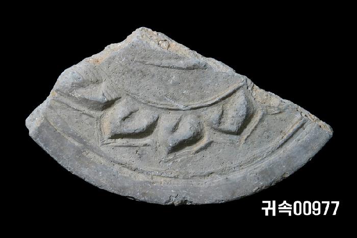 梵字文圓瓦當 이미지