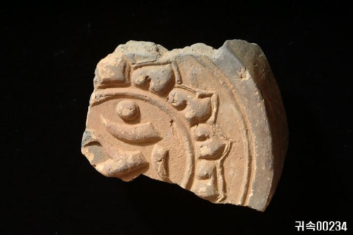 梵字文圓瓦當 이미지