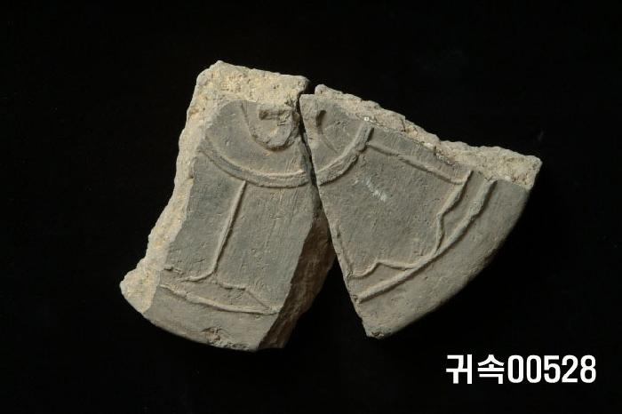 梵字文圓瓦當 이미지