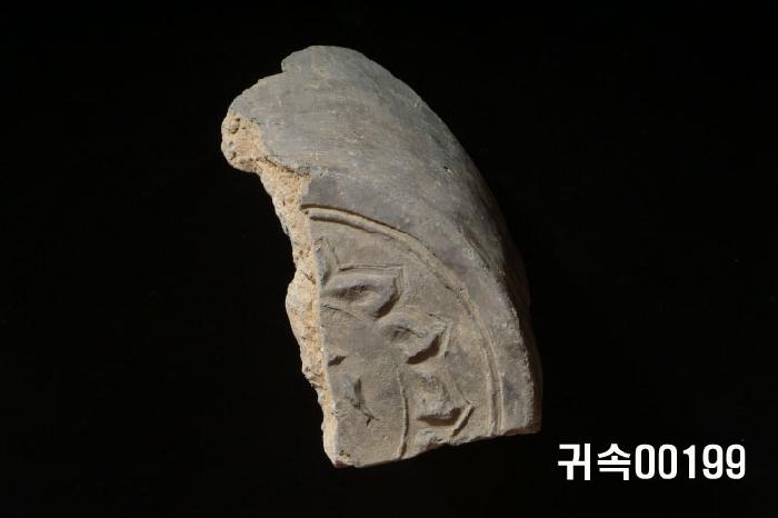 梵字文圓瓦當 이미지