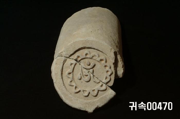 梵字文圓瓦當 이미지