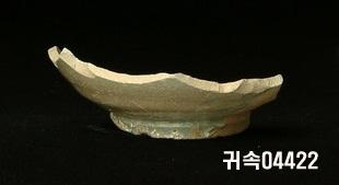 朝鮮 純白磁 鉢 底部片 이미지