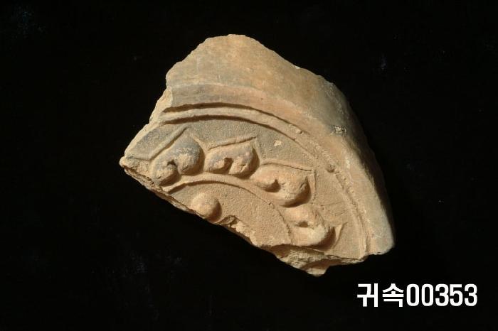 梵字文圓瓦當 이미지